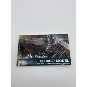 owner's manual for a 2008 Harley-Davidson FLHRSE4 model.